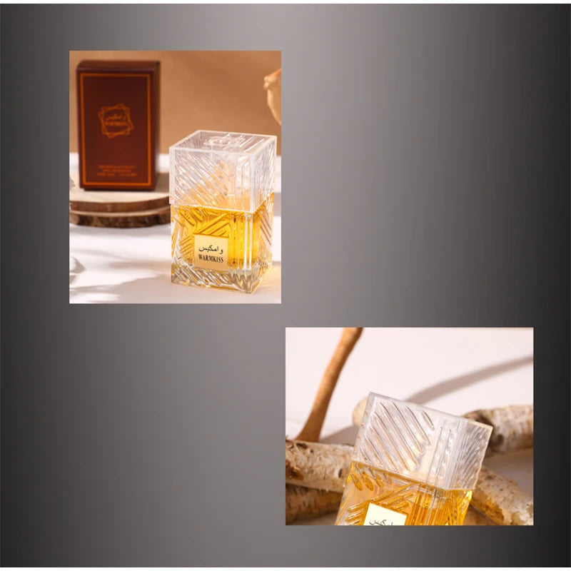 100ML Original Arab Dubai Woody Scent Genuine Men Perfume,Long-Lasting Cologne Light Fragrance Charming Dating Eau De Toilette