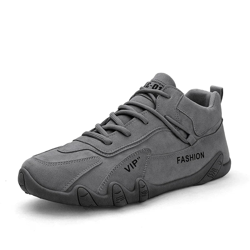 Ankle Boots For Men 2025 Spring Man Casual Sneakers Non Slip Khaki Work Mens Shoe Short Boots Loafers Lace Up Zapatillas Hombre